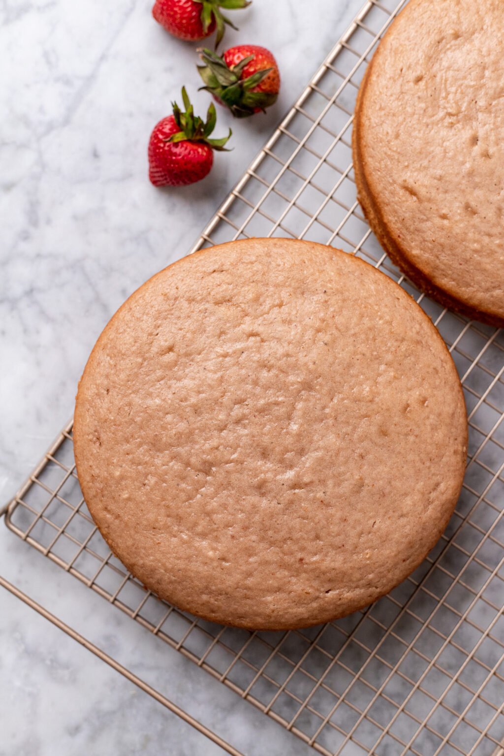 One Bowl FRESH Vegan Strawberry Cake (No Food Coloring! Easy!) | The ...