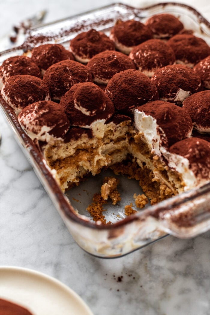 Tiramisu Sheet Cake - Accidental Happy Baker