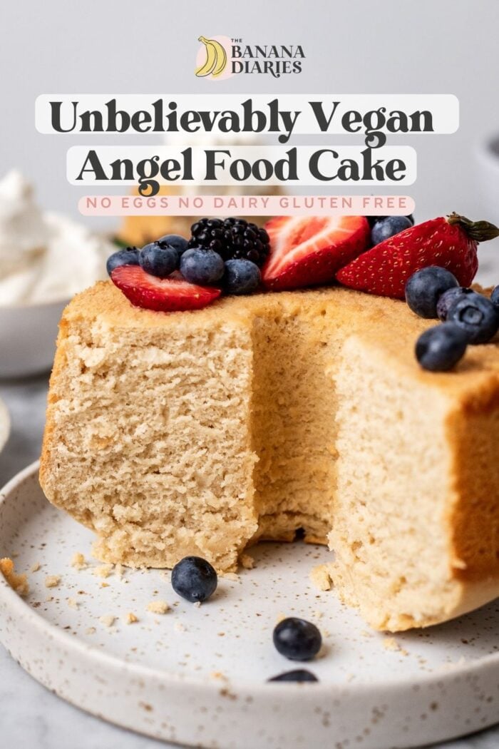 Strawberry Filled Angel Food Cake Recipe - TGIF - This Grandma is Fun