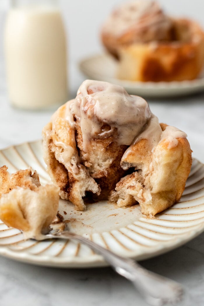 Amazing Vegan Cinnamon Rolls - Courtney's Homestead