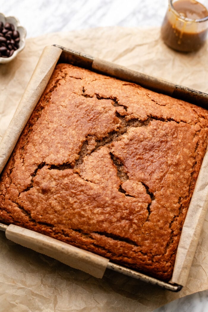 baked chai spice cake