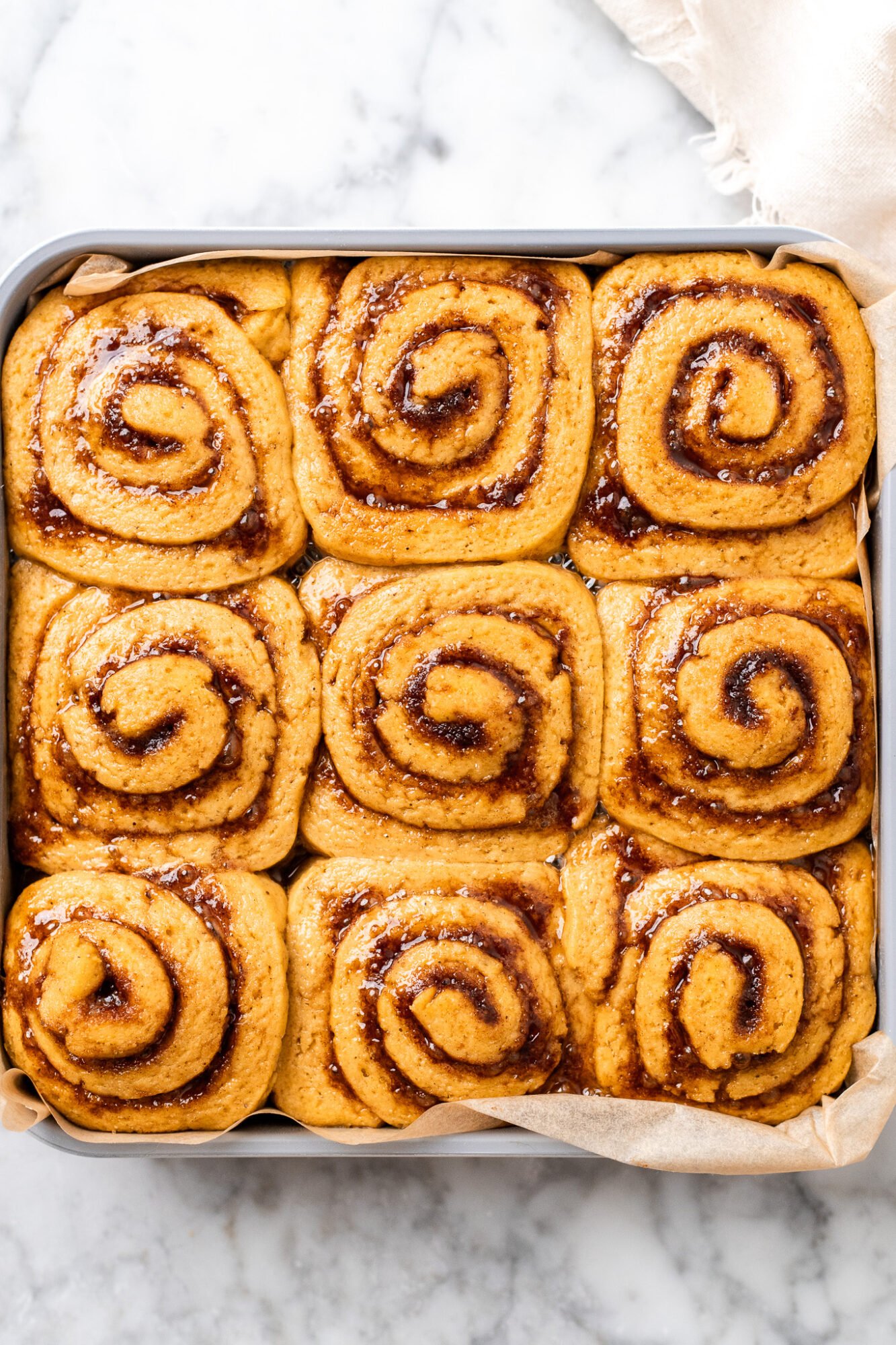 Ultra Soft Gluten Free Pumpkin Cinnamon Rolls No eggs! The Banana