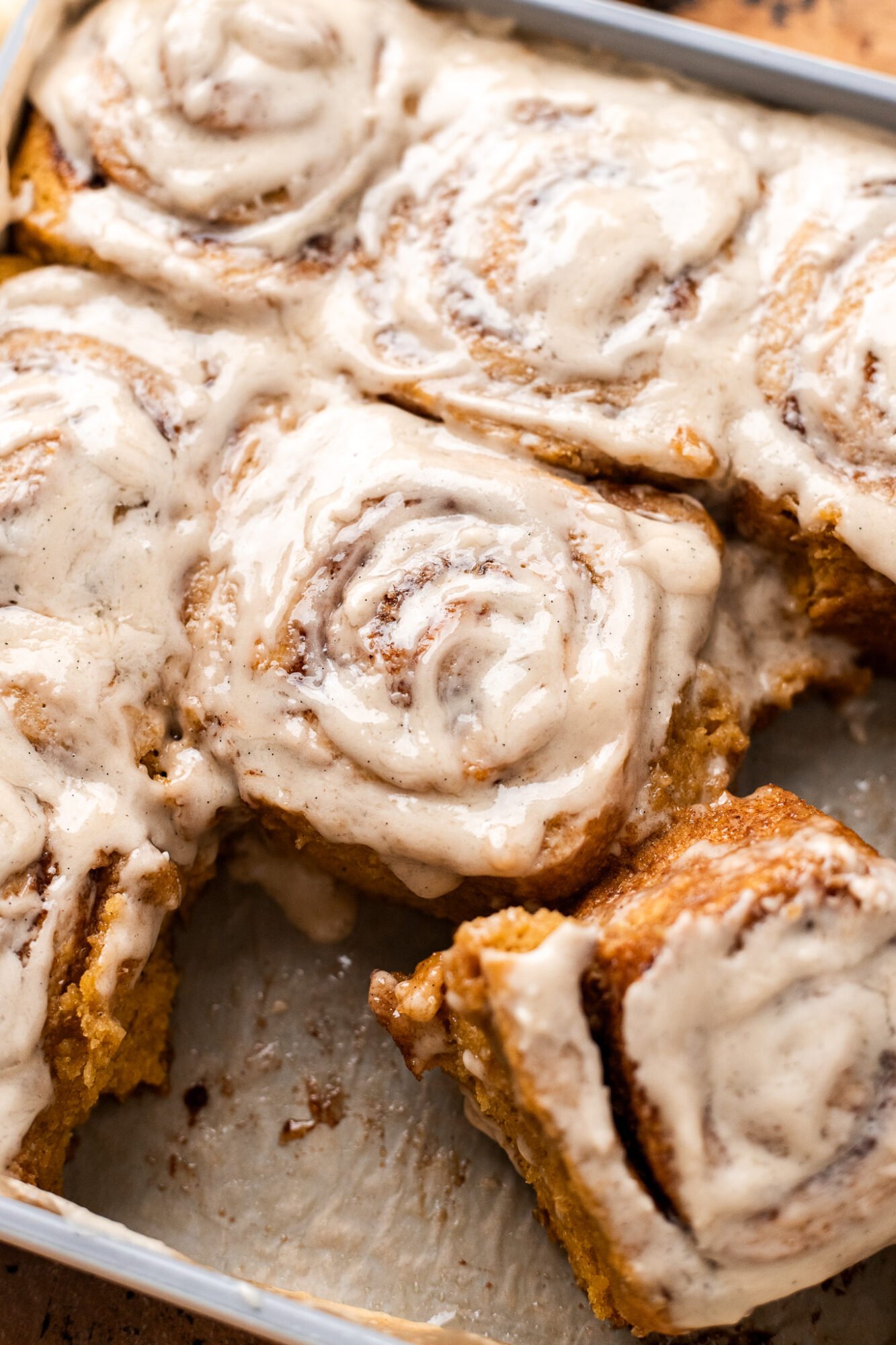 Ultra Soft Gluten Free Pumpkin Cinnamon Rolls No eggs! The Banana