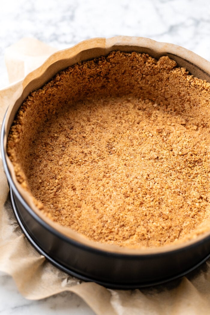 crust before freezing