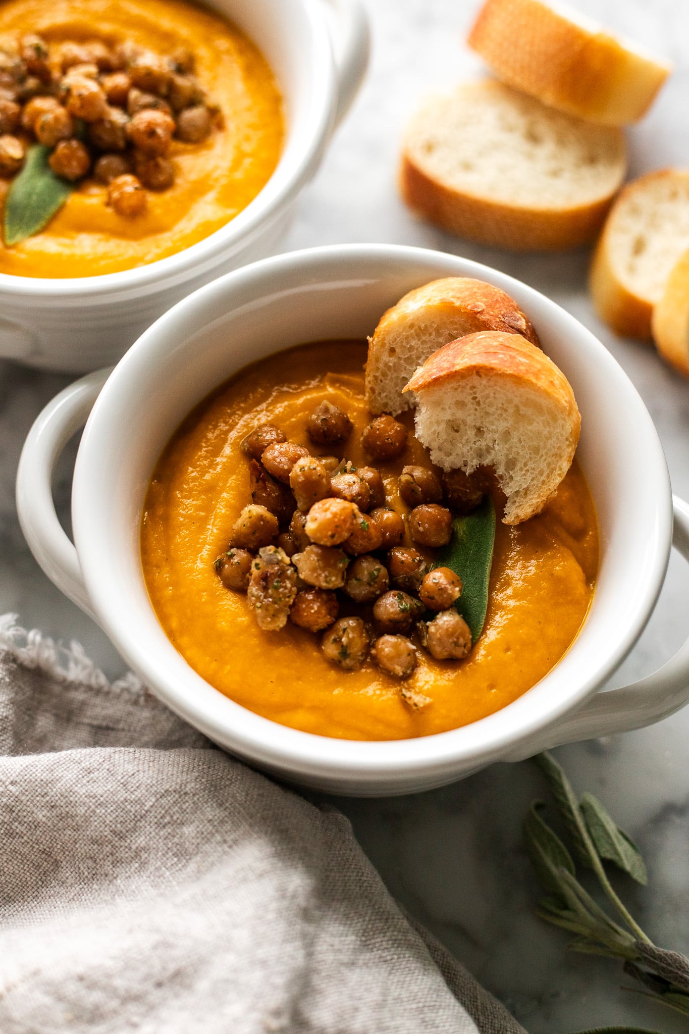 Easy Blender Creamy Pumpkin Soup NO Cream! The Banana Diaries