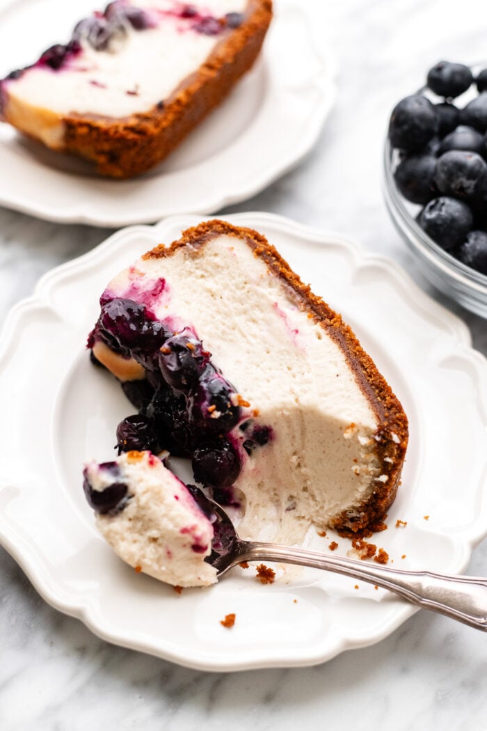 bitten small batch Basque cheesecake