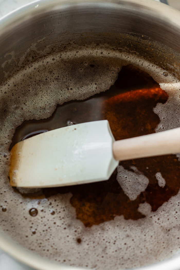 browned vegan butter