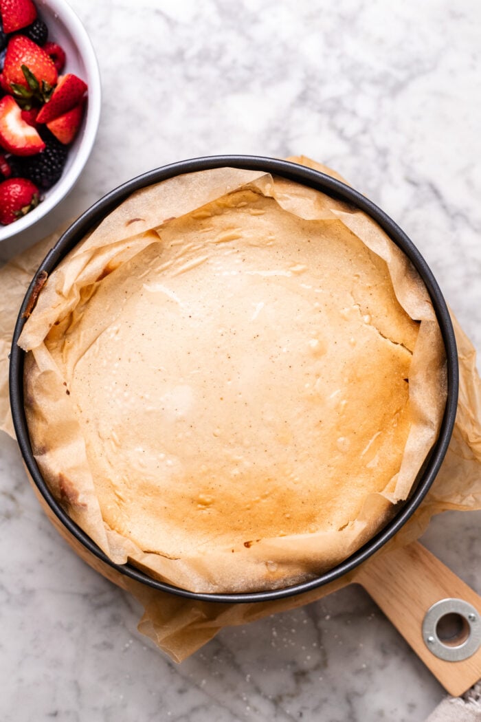 baked chantilly cheesecake