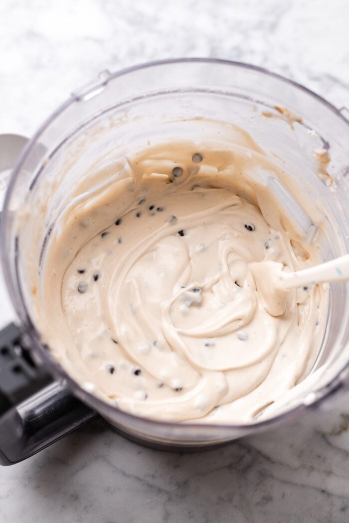 cheesecake in food processor
