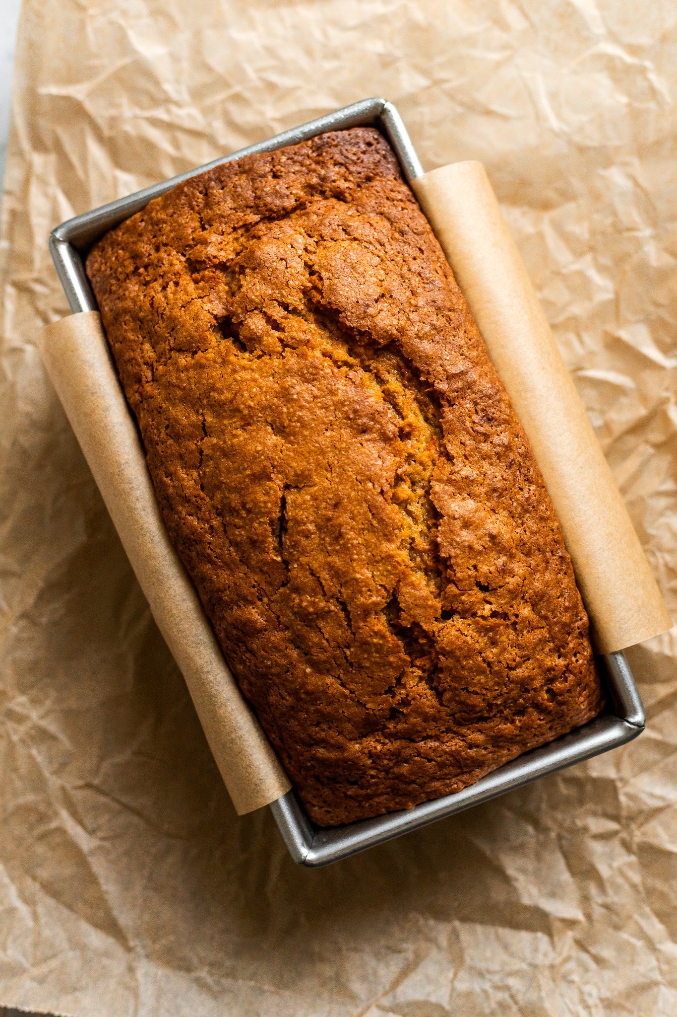 One Bowl MOIST Vegan Carrot Cake Loaf Recipe | The Banana Diaries