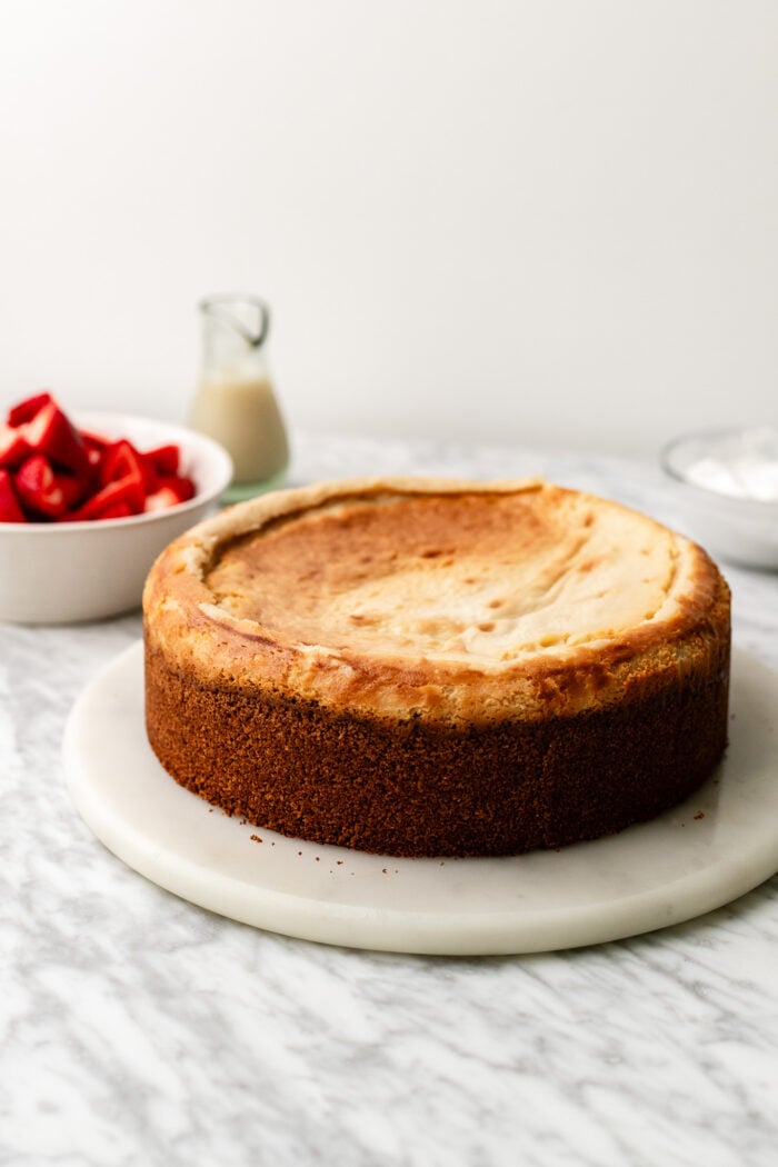 cheesecake ready to serve