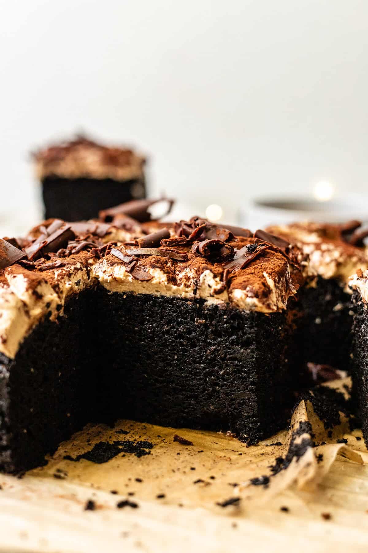 One Bowl Chocolate Espresso Cake - No Eggs, Dairy Free! | The