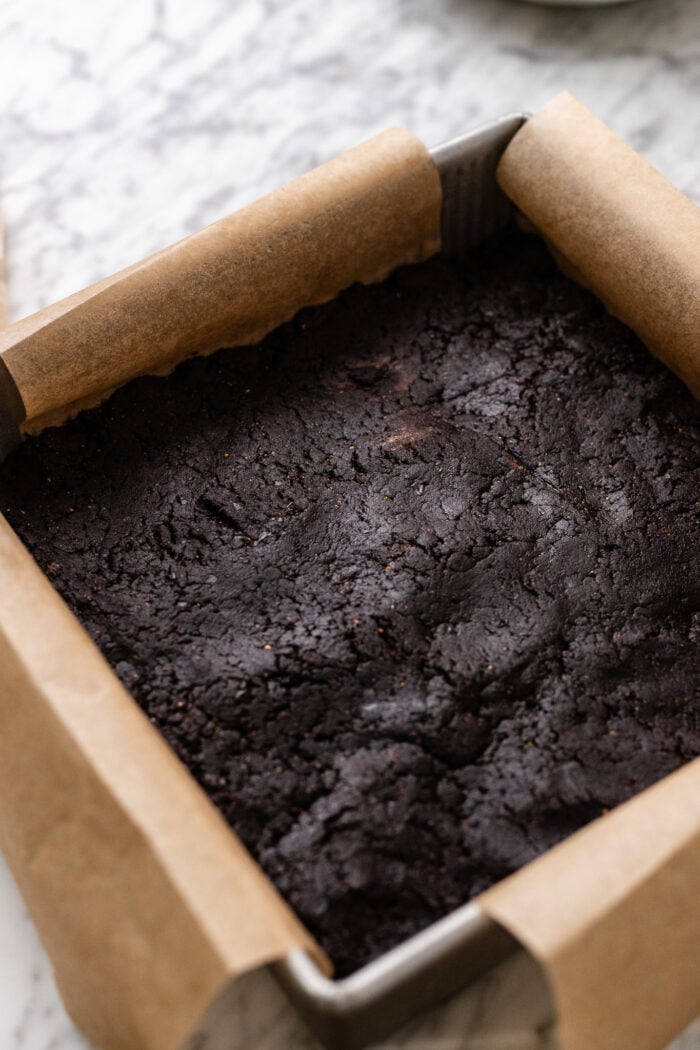 chilling the brownies