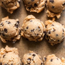 Simple Edible Vegan Cookie Dough Recipe - Like Tollhouse!-image