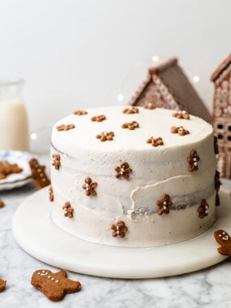 layered gingerbread cake