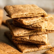 Quick &amp; Easy Vegan Graham Crackers Recipe - Gluten Free option-image