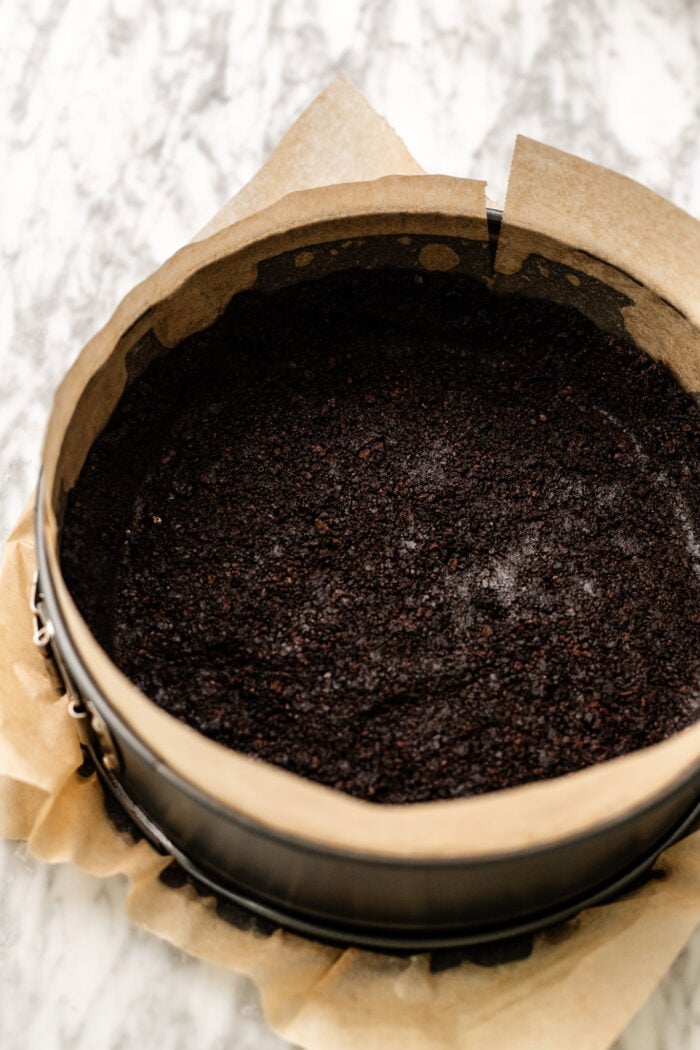 making the crust