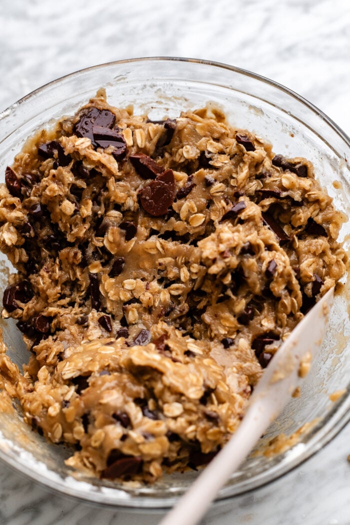 cookie dough in a bowl