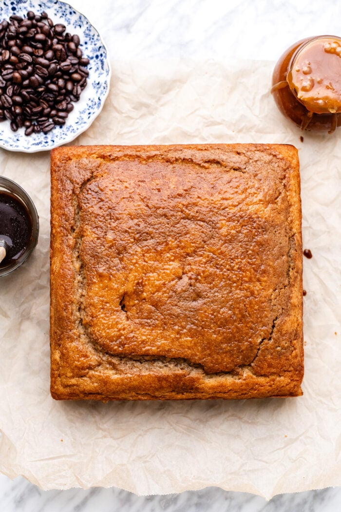 espresso soaked cake