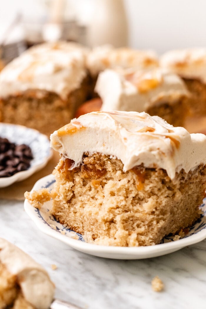 bitten cake