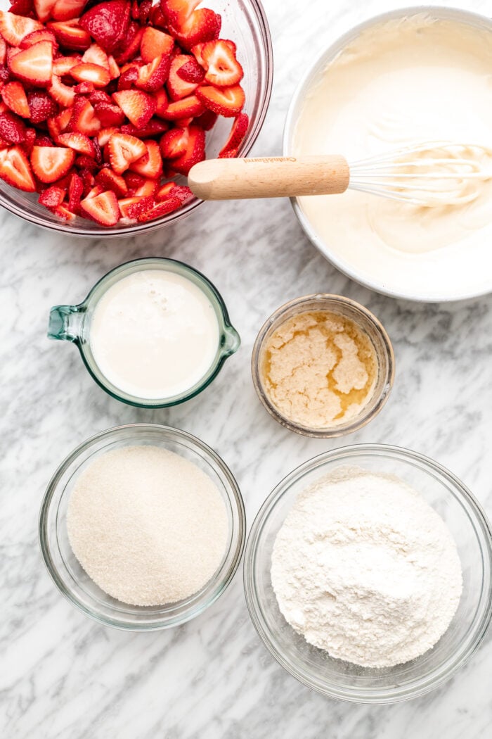 strawberry cobbler ingredients