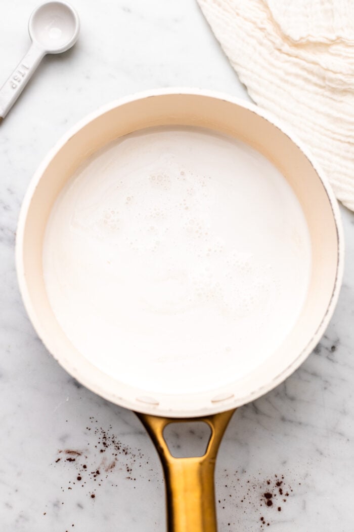 whisked ingredients together