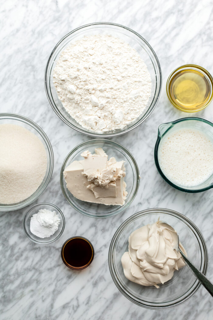 vegan vanilla cake ingredients