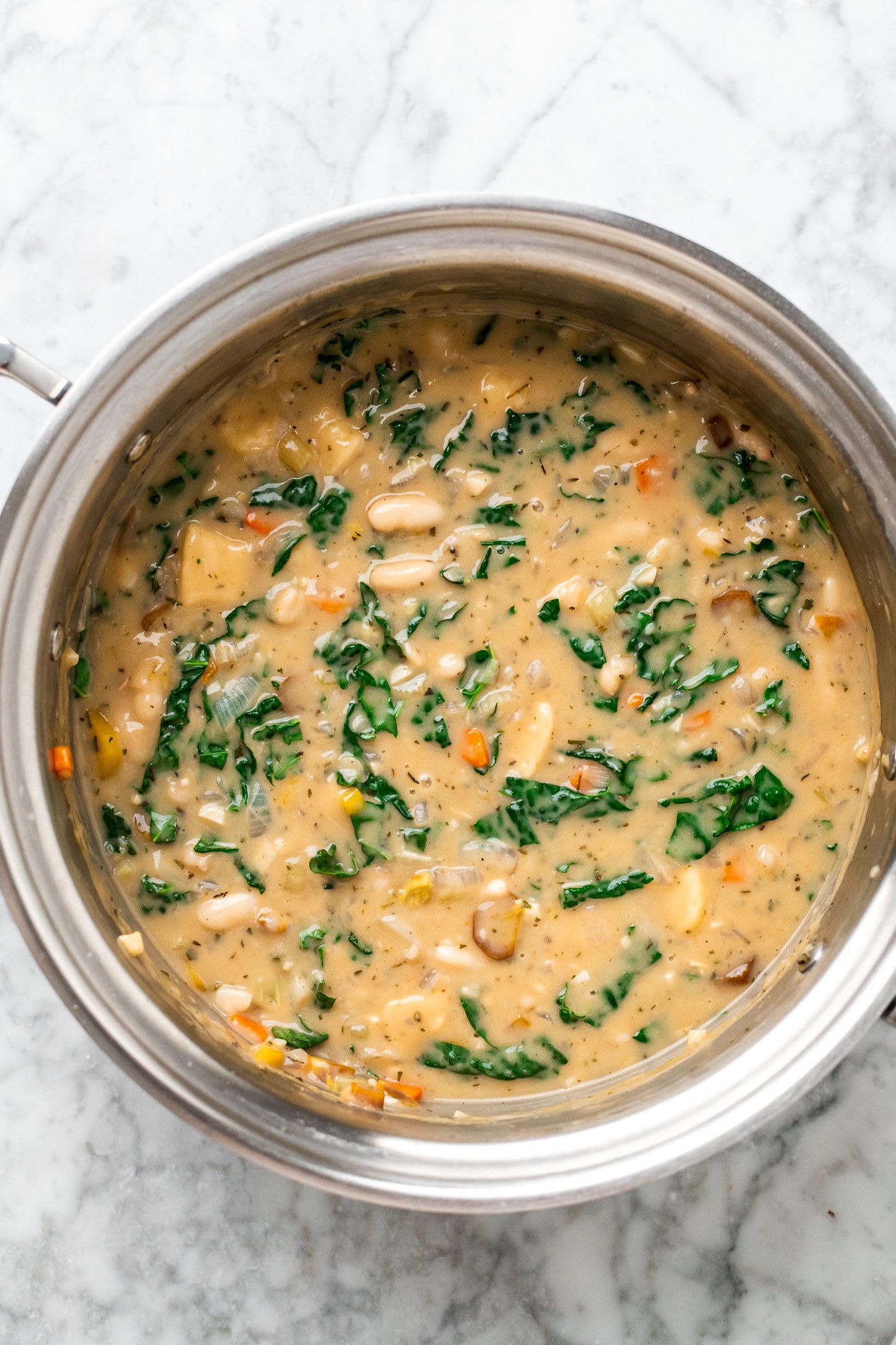 30 Minute Creamy Vegan Gnocchi Soup No Coconut Milk! The Banana Diaries