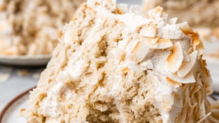 One Bowl MOIST Vegan Coconut Cake Recipe