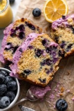 MOIST One Bowl Vegan Lemon Blueberry Loaf Recipe - No eggs! | The ...